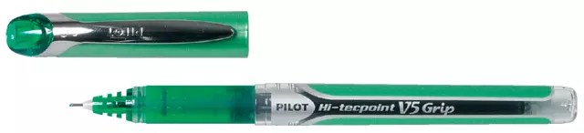 Een Rollerpen PILOT Hi-Tecpoint V5 Grip fijn groen koop je bij Goedkope Kantoorbenodigdheden