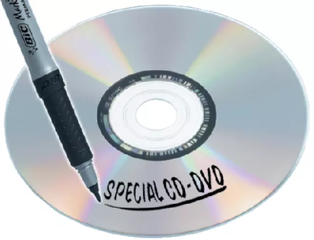 Een CD marker Bic ultra fijn zwart koop je bij EconOffice