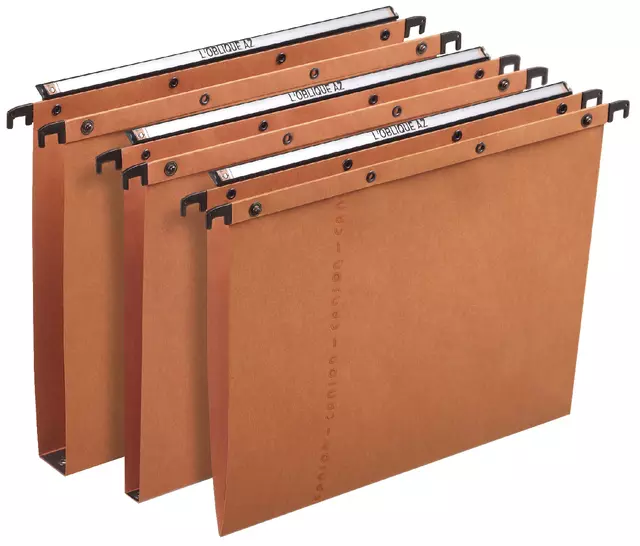 Een Hangmap Elba AZO Ultimate folio U-bodem 30mm oranje koop je bij Klik Office BV