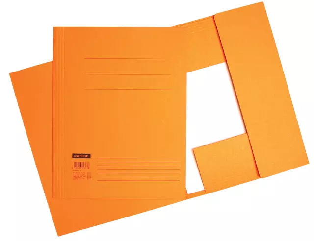 Een Dossiermap Quantore A4 320gr oranje koop je bij Totaal Kantoor Goeree
