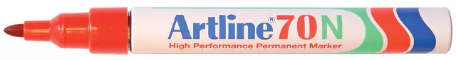 Een Viltstift Artline 70 rond 1.5mm rood koop je bij L&N Partners voor Partners B.V.