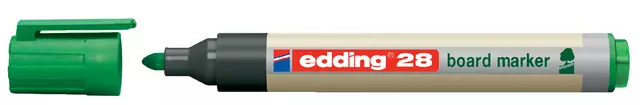 Een Viltstift edding 28 whiteboard Ecoline rond 1.5-3mm groen koop je bij EconOffice