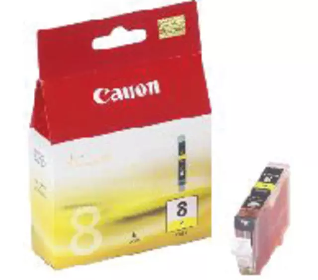 Een Inktcartridge Canon CLI-8 geel koop je bij Klik Office BV