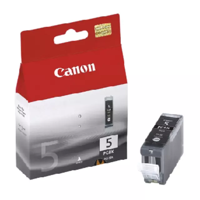 Een Inktcartridge Canon PGI-5 zwart koop je bij Klik Office BV