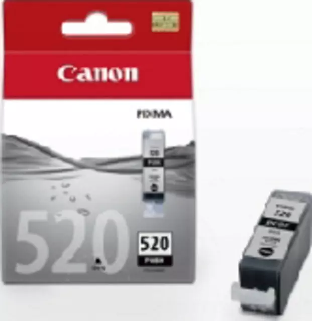 Een Inktcartridge Canon PGI-520 zwart koop je bij Van Hoye Kantoor BV