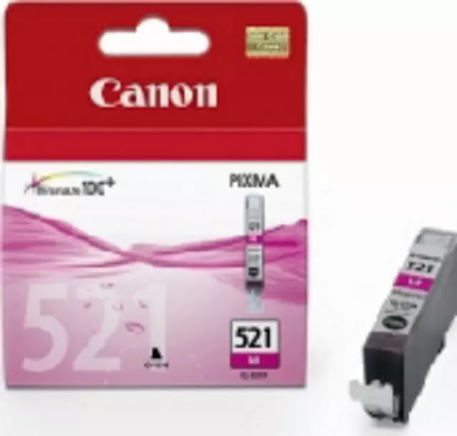 Een Inktcartridge Canon CLI-521 rood koop je bij Van Hoye Kantoor BV