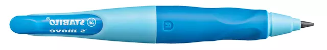 Een Vulpotlood STABILO Easyergo HB 3.15mm links blauw/donkerblauw incl puntenslijper blister à 1 stuk koop je bij Van Leeuwen Boeken- en kantoorartikelen
