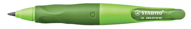 Een Vulpotlood STABILO Easyergo HB 3.15mm rechts groen/donkergroen incl puntenslijper blister à 1 stuk koop je bij KantoorProfi België BV