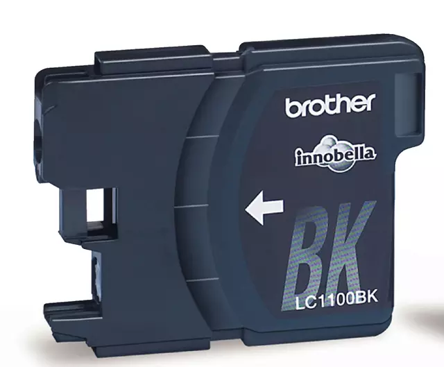 Een Inktcartridge Brother LC-1100BK2 zwart 2X koop je bij EconOffice