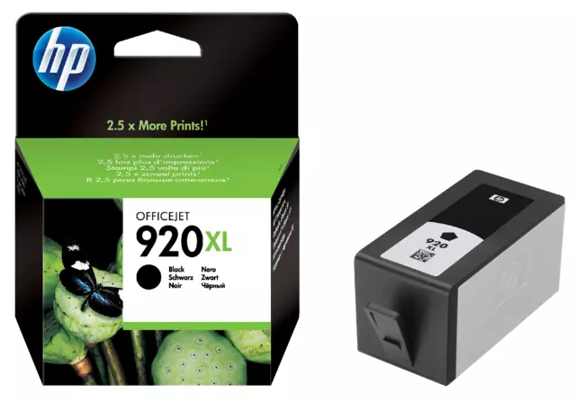 Een Inktcartridge HP CD975AE 920XL zwart koop je bij Goedkope Kantoorbenodigdheden