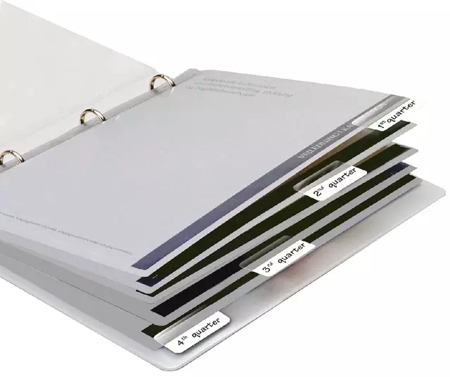 Een Indextabs 3L 10513 12x40mm zelfklevend wit koop je bij EconOffice