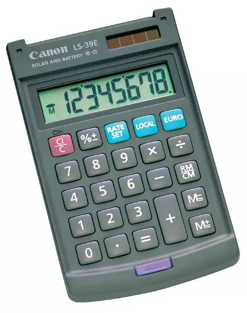 Een Rekenmachine Canon LS-39E CP koop je bij Van Leeuwen Boeken- en kantoorartikelen