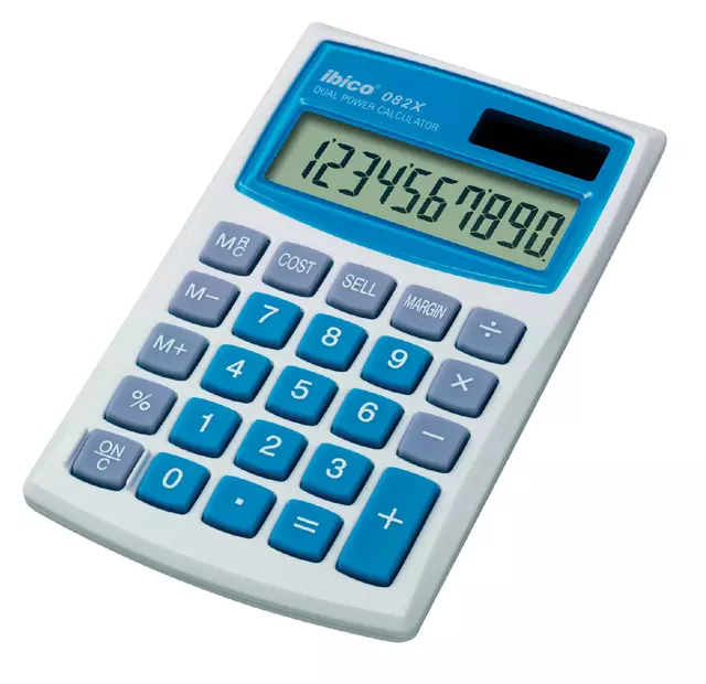 Een Rekenmachine Ibico 082X koop je bij EconOffice
