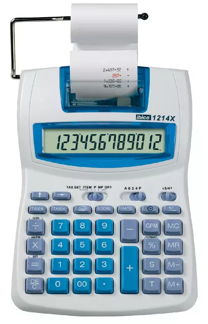 Een Rekenmachine Ibico 1214X koop je bij Goedkope Kantoorbenodigdheden