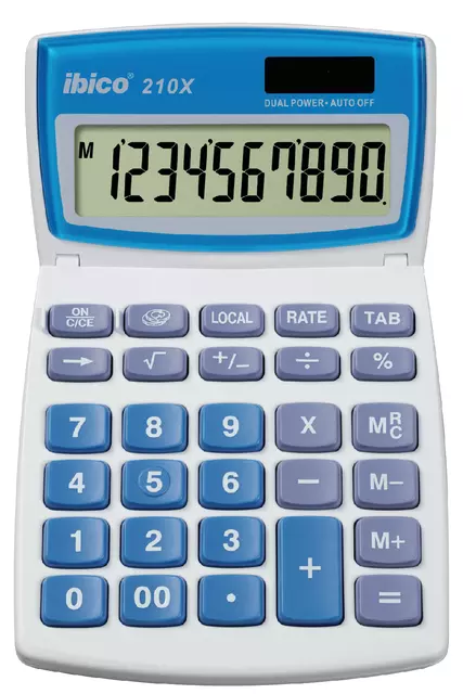 Een Rekenmachine Ibico 210X koop je bij Unimark Office B.V.