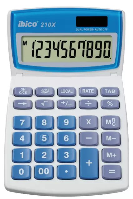 Een Calculatrice Ibico 210X koop je bij QuickOffice BV