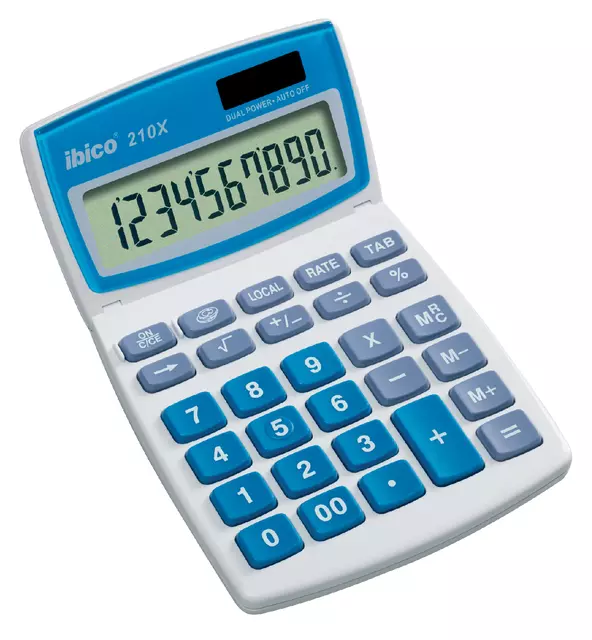 Een Rekenmachine Ibico 210X koop je bij EconOffice