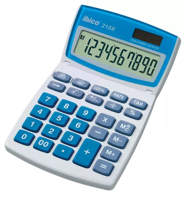 Een Rekenmachine Ibico 210X koop je bij Unimark Office B.V.