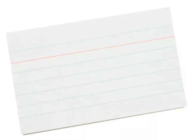 Een Systeemkaart Qbasic 90x55mm lijn + rode koplijn 210gr wit koop je bij EconOffice