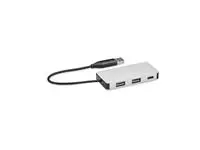 Aluminium USB hub 3 poorten