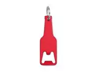 Aluminium sleutelhanger fles