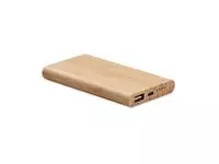 Bamboe powerbank 4000 mAh