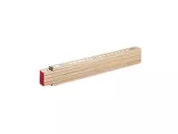 Houten duimstok 2m