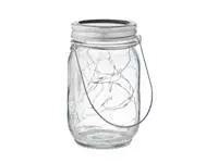 Mason jar solar buitenlamp