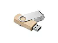 Techmate bamboe USB 16GB