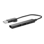 USB 4-poorts hub 19 cm