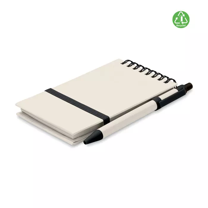 A6 Gerecycled karton notebook