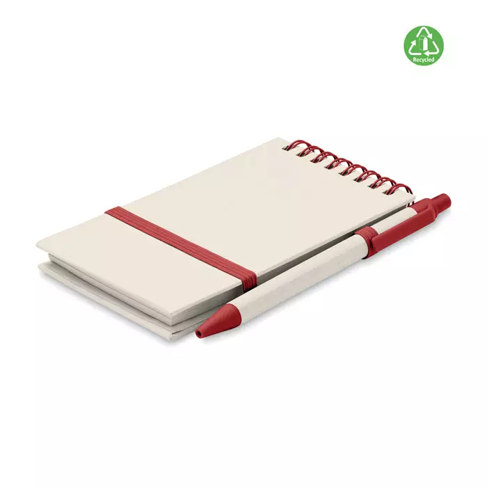 A6 Gerecycled karton notebook