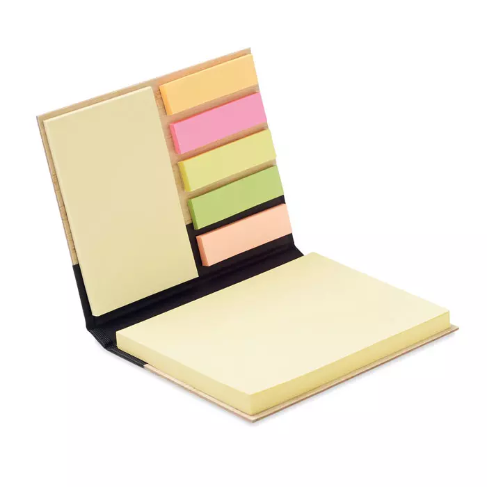 Bamboe sticky notes set