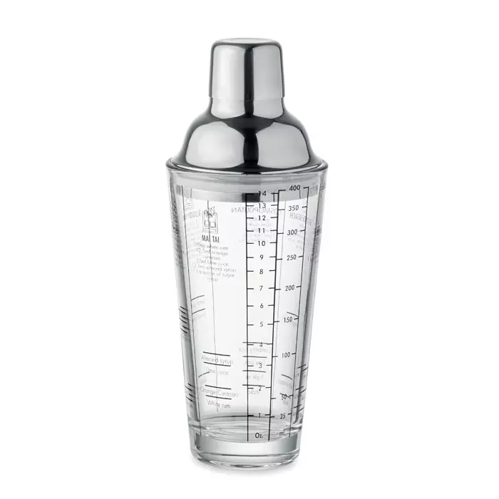 Glazen cocktailshaker 400 ml