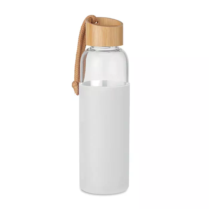 Glazen fles 500 ml in pouch