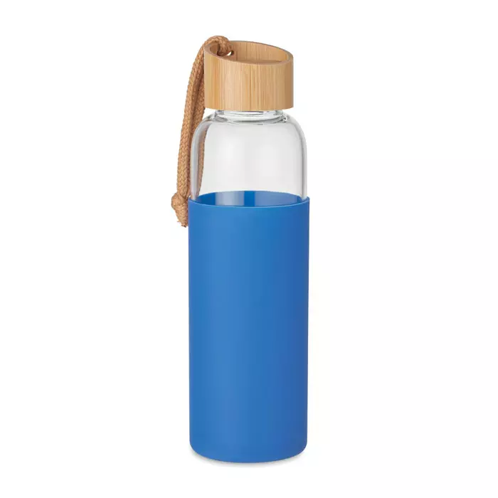 Glazen fles 500 ml in pouch