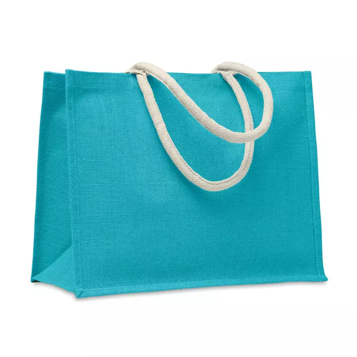 Jute tas met katoenen hengsels MO6443-