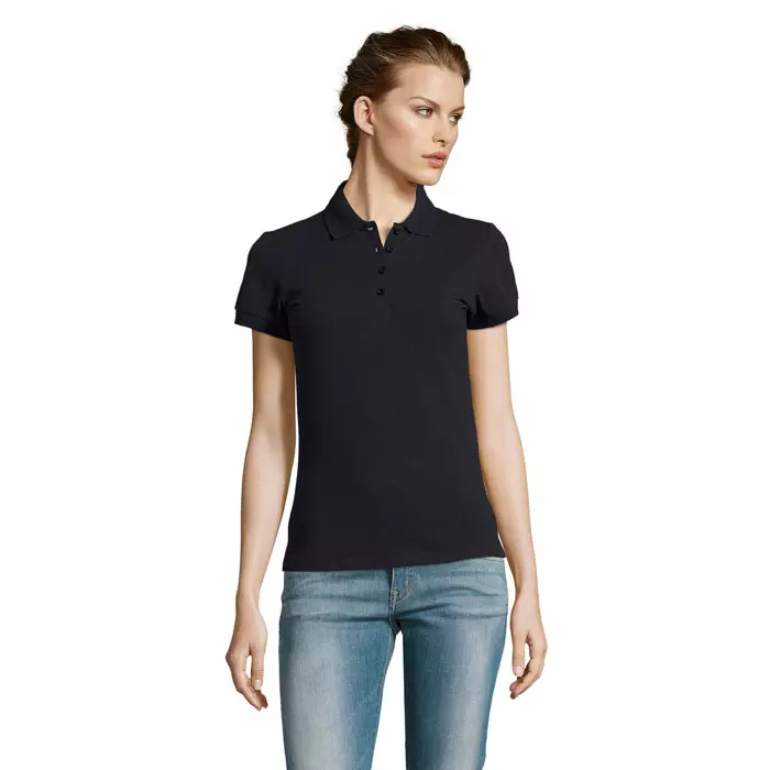 PEOPLE dames polo 210g