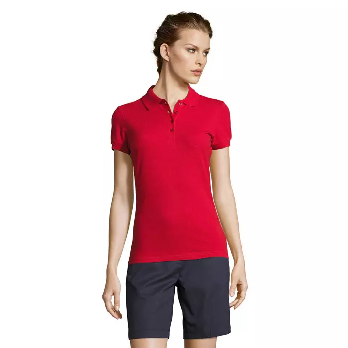 PEOPLE dames polo 210g