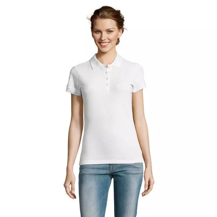 PEOPLE dames polo 210g