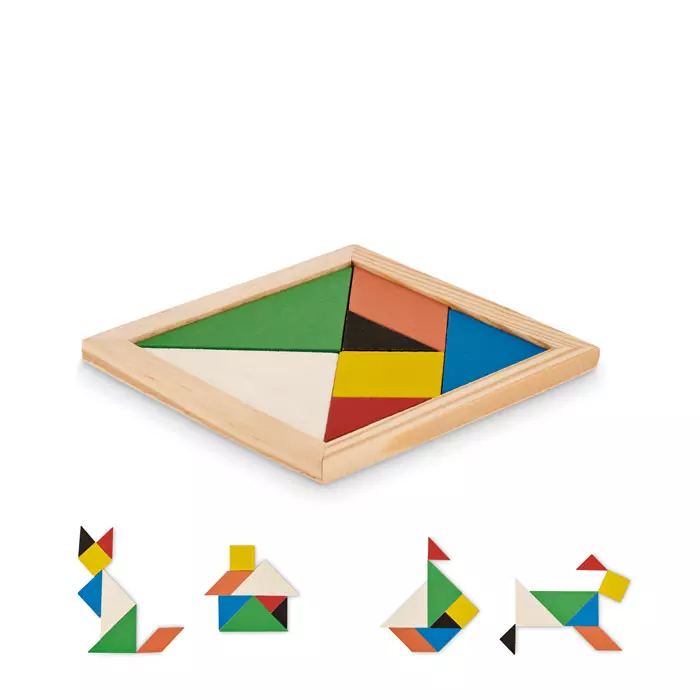 Tangram in hout