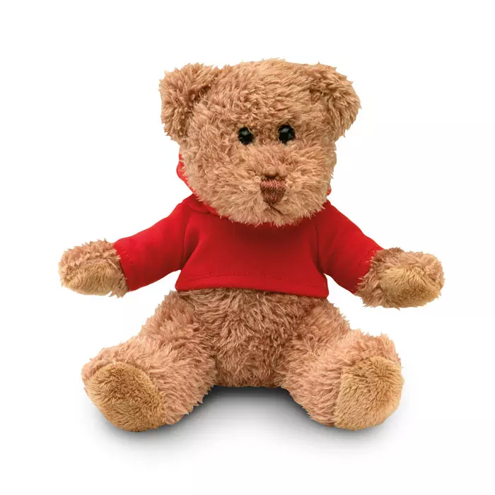 Teddybeer met sweatshirt