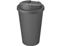 Americano® Eco 350 ml gerecyclede beker met spill-proof deksel