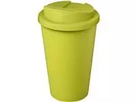 Americano® Eco 350 ml gerecyclede beker met spill-proof deksel