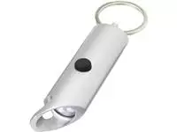 Flare led-lamp en flesopener van gerecycled aluminium met sleutelhanger