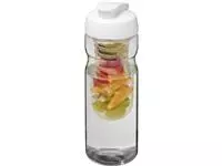 H2O Active® Base 650 ml sportfles en infuser met flipcapdeksel