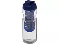 H2O Active® Base 650 ml sportfles en infuser met flipcapdeksel