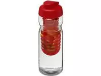 H2O Active® Base 650 ml sportfles en infuser met flipcapdeksel