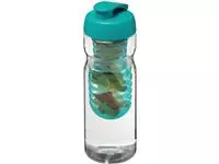 H2O Active® Base 650 ml sportfles en infuser met flipcapdeksel