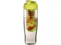 H2O Active® Tempo 700 ml sportfles en infuser met flipcapdeksel